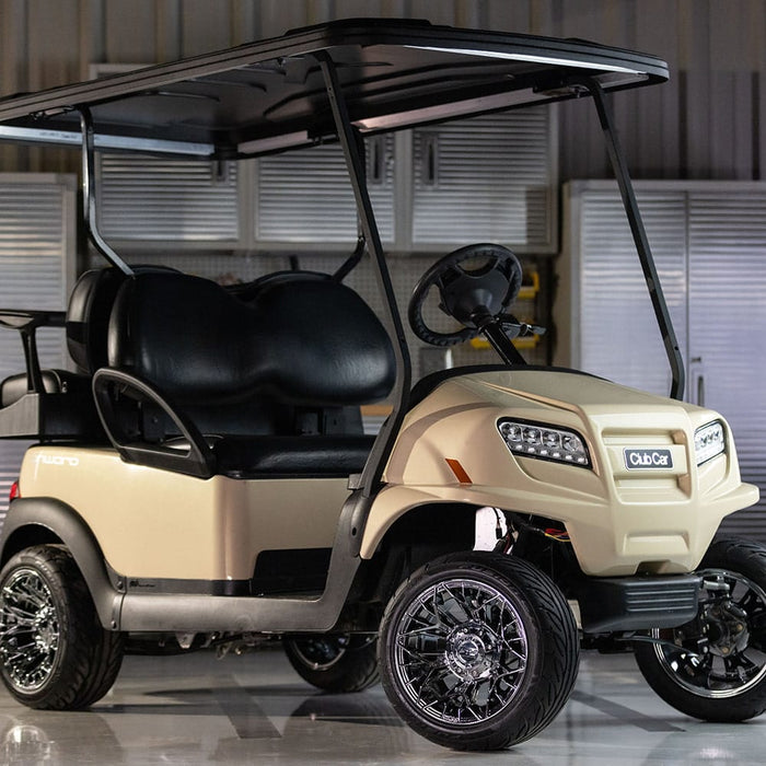 12" Stellar Chrome Golf Cart Wheel - 12"x7" ET-25 Offset⎮GTW®