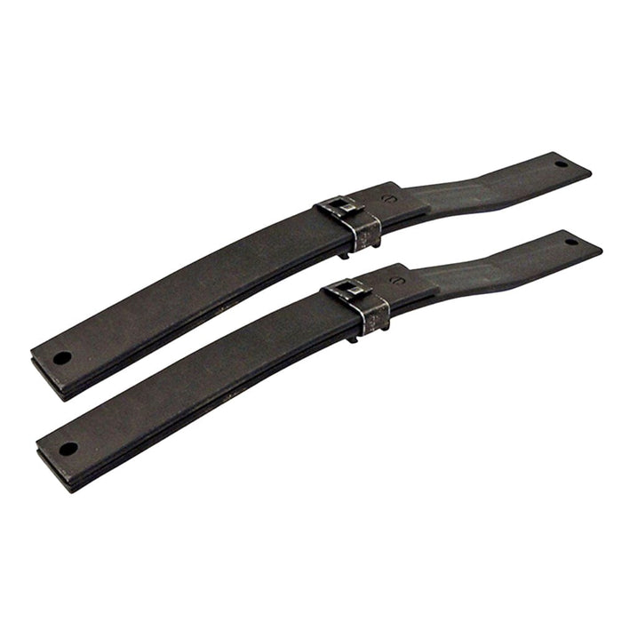 Front standard duty oem leaf spring replacements for EZGO TXT model golf carts, years 2003.5 and newer.