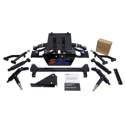 4” HD A-Arm Lift Kit For Yamaha Drive (G29) (Gas and Electric, 2007-2016)⎮SGC® - GOLFCARTSTUFF.COM™