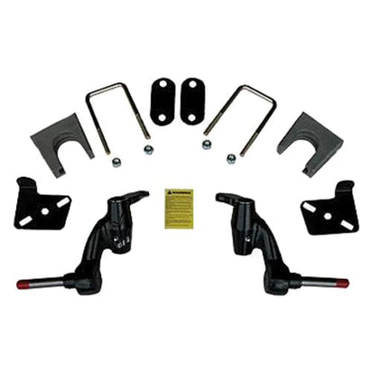 Jake's 3" spindle lift kit for EZGO RXV gas model golf cart, model years 2014 and newer.