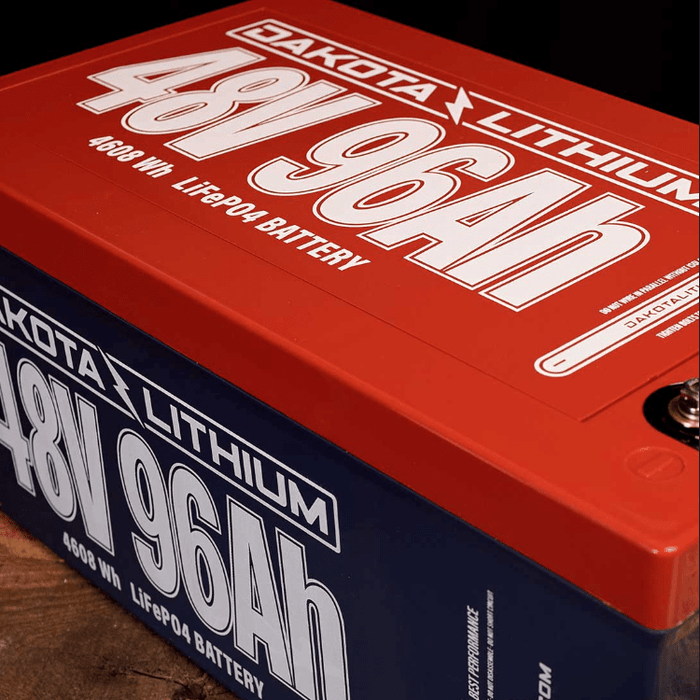 Dakota Lithium 48V Golf Cart Battery 96Ah w/ Charger —