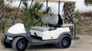 Michelin Tweels installed on a golf cart