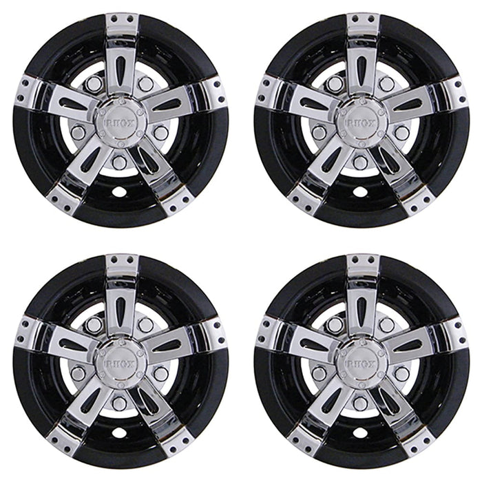 RHOX-Wheel-Cover-SET-OF-4-8-Vegas-Chrome-Black-CAP-0048-4