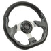 Carbon Fiber Club Sport Golf Cart Steering Wheel - 12.5" - GOLFCARTSTUFF.COM™