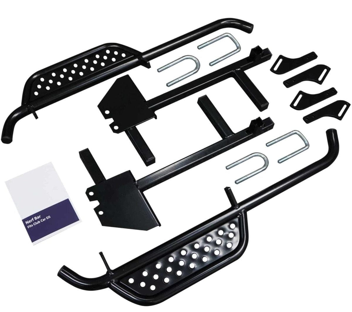 Club Car DS (20042013) Golf Cart Nerf Bars / Running Boards (set of 2