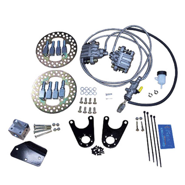 クラブ dai Club Car DS Front Disc Brake Kit W/ Spindle Lift (Years 1981