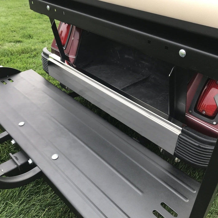 Club Car DS Golf Cart Stainless Steel Polished Rear Bumper - GOLFCARTSTUFF.COM™