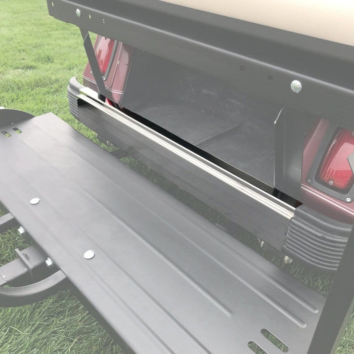 Club Car DS Golf Cart Stainless Steel Polished Rear Bumper - GOLFCARTSTUFF.COM™