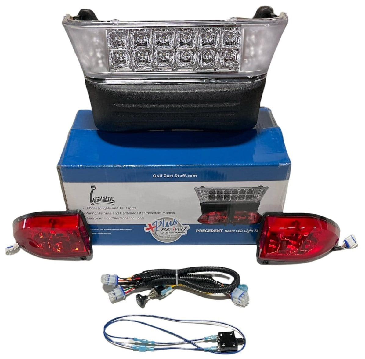 Club Car Precedent Basic LED Light Kit- Instamatic® — GOLFCARTSTUFF.COM™