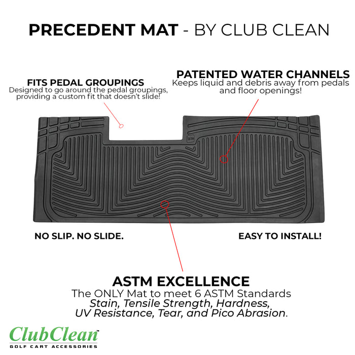 Club Car Precedent Golf Cart Floor Mat - GOLFCARTSTUFF.COM™