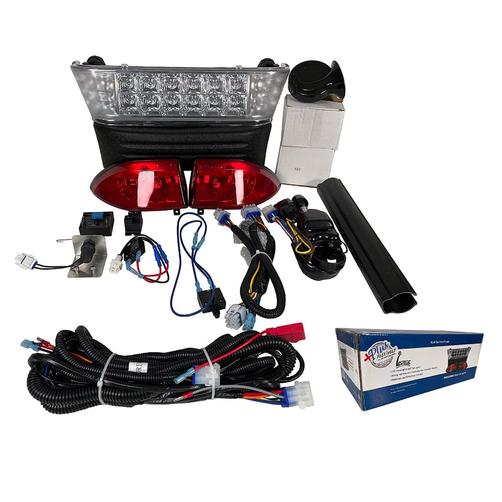 Club Car Precedent Street Legal LED Light Kit GOLFCARTSTUFF.COM