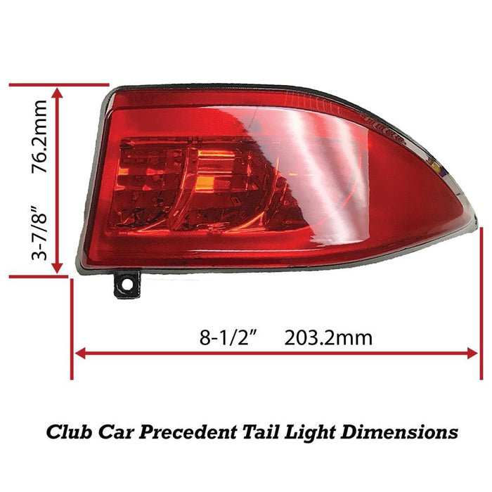 Club Car Precedent Tail Light Replacement Assemblies LED - GOLFCARTSTUFF.COM™