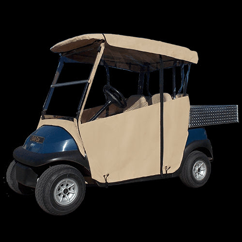 DoorWorks® 3-Sided Golf Cart Enclosure for Club Car, EZ-GO, Yamaha Golf  Carts