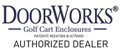 DoorWorks® Track-Style Golf Cart Enclosure for Club Car, EZ-GO, Yamaha Carts - GOLFCARTSTUFF.COM™