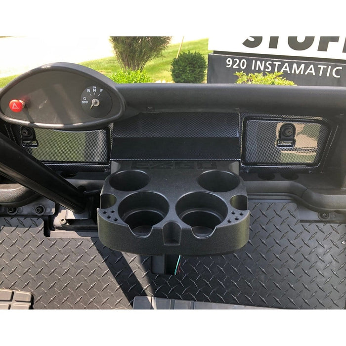 EZGO RXV Carbon Fiber Finish Dash with Locking Doors Fits 2008 and Up ...