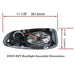 EZGO RXV LED Headlight Replacement Assemblies - GOLFCARTSTUFF.COM™