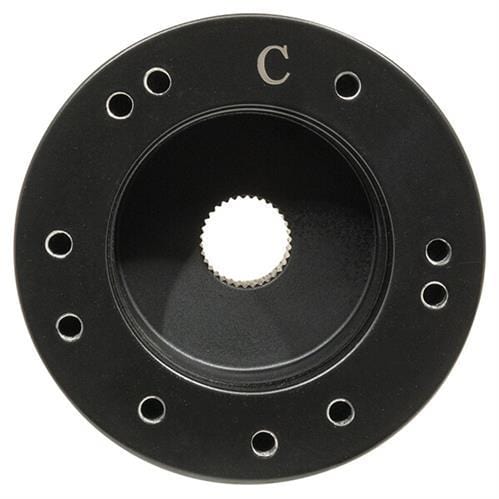 EZGO Steering Wheel Black 5/6 Hole Adapter - GOLFCARTSTUFF.COM™