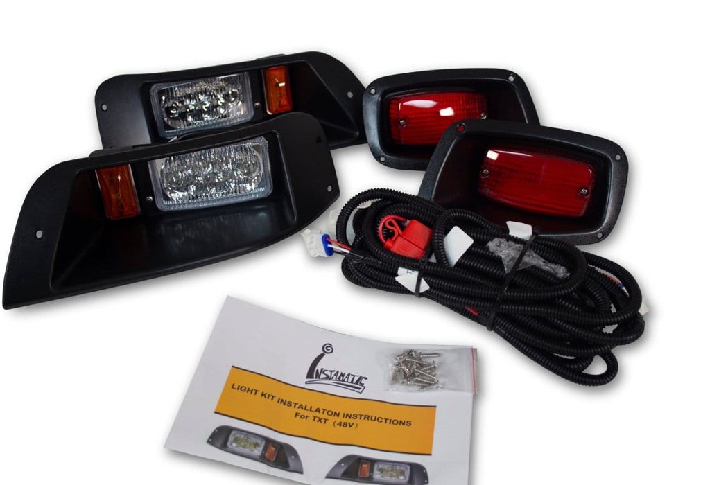 EZGO TXT Adjustable ALL LED LIGHT KIT (1996-2013)- Instamatic® - GOLFCARTSTUFF.COM™