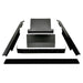 EZGO TXT Black Powder Coated Aluminum Diamond Plate Accessory Bundle - GOLFCARTSTUFF.COM™