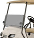 EZGO TXT Valor/Freedom Tinted Golf Cart Folding Windshield (2014 and Newer) - GOLFCARTSTUFF.COM™