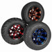GCS™ Colorway 10" Tempest Golf Cart Wheels and 20" Golf Cart Tires Combo - Set of 4 (Choose your tire!) - GOLFCARTSTUFF.COM™