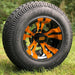GCS™ Colorway 10" Vampire Golf Cart Wheels and 20" Golf Cart Tires Combo - Set of 4 (Choose your tire!) - GOLFCARTSTUFF.COM™