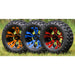 GCS™ Colorway 12" Vampire Golf Cart Wheels and 22" Golf Cart Tires Combo - Set of 4 (Choose your tire!) - GOLFCARTSTUFF.COM™