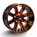 GCS™ Colorway 14" Caliber Golf Cart Wheels and 23" Tall Golf Cart Tires Combo - Set of 4 (Choose your tire!) - GOLFCARTSTUFF.COM™