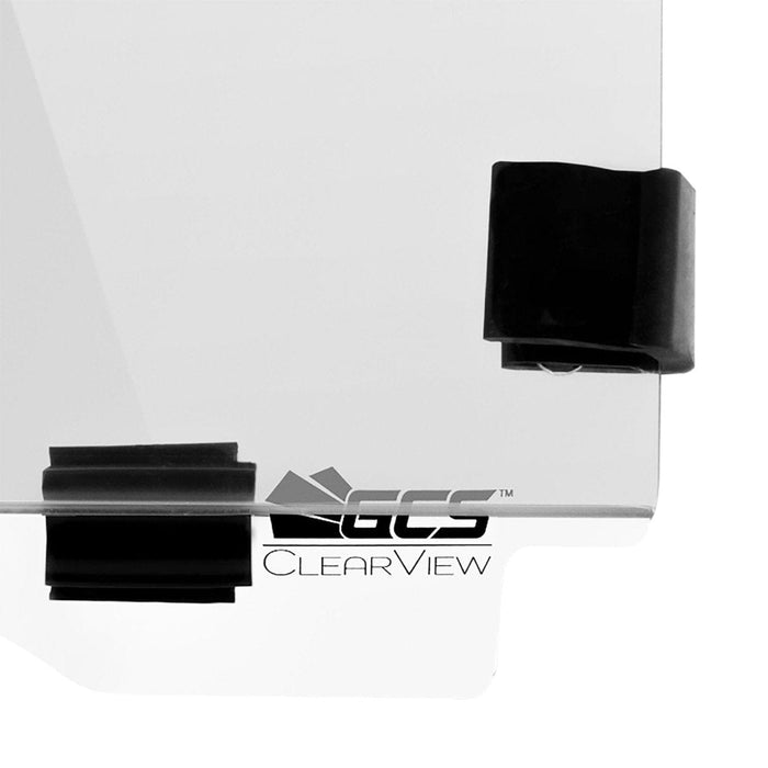 GCS™ EZGO RXV Clear Golf Cart Folding Windshield - GOLFCARTSTUFF.COM™