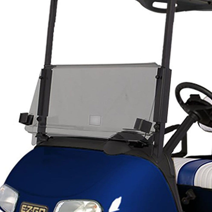 GCS™ EZGO RXV Tinted Golf Cart Folding Windshield - GOLFCARTSTUFF.COM™