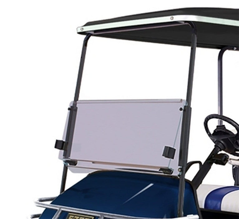 GCS™ EZGO TXT Tinted Golf Cart Folding Windshield (1996-2013) - GOLFCARTSTUFF.COM™