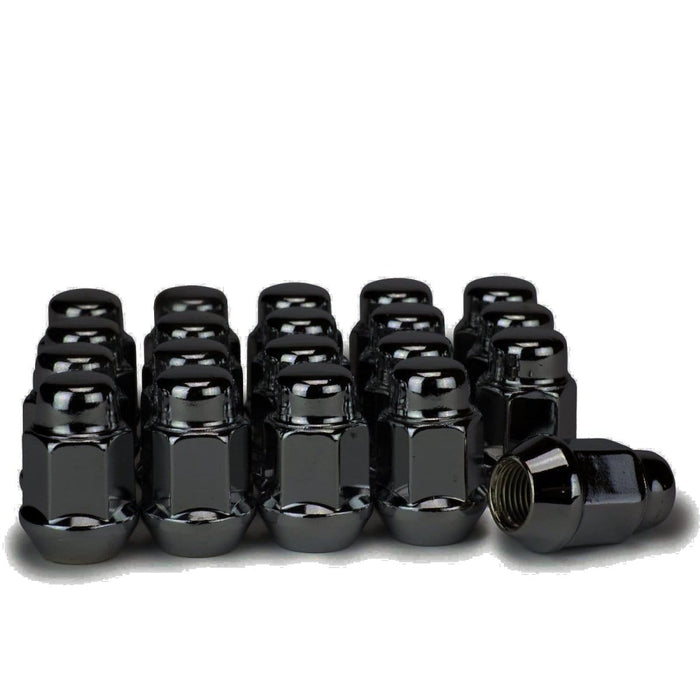 8 Lug Black Spike Lug Nut Kit 32 Lugs w/1 Key - National Tire & Wheel