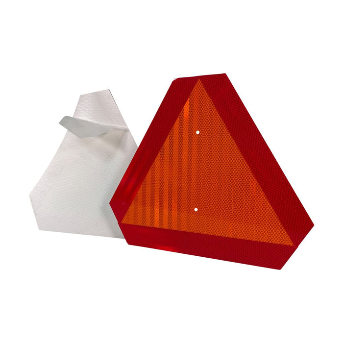 Golf Cart Triangle Reflector - Choose Your Material! - GOLFCARTSTUFF.COM™