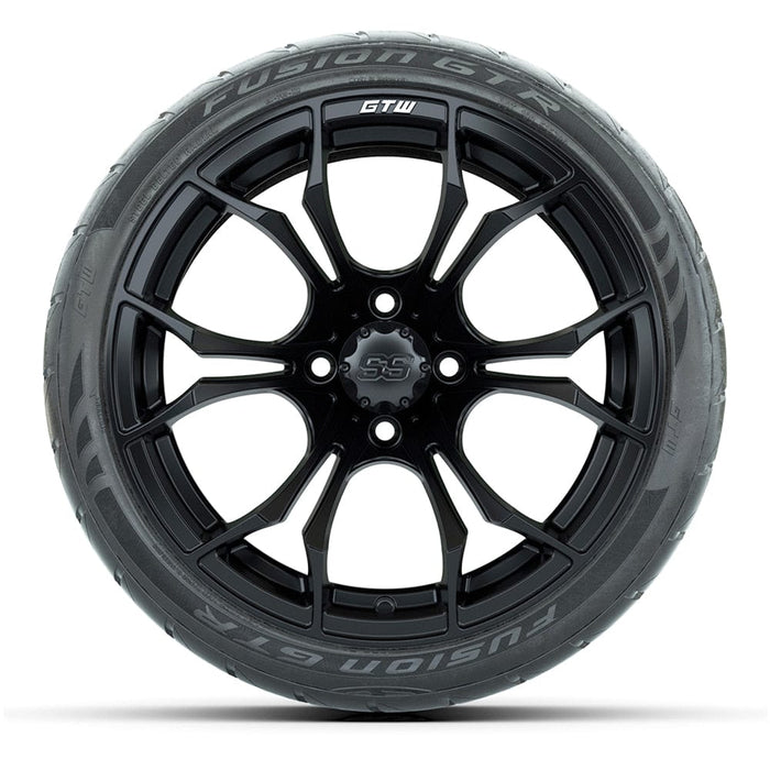 15" Spyder Wheels with Fusion GTR 215/40-R15 Street Tires - Set of 4⎮GTW® - Choose Your Finish