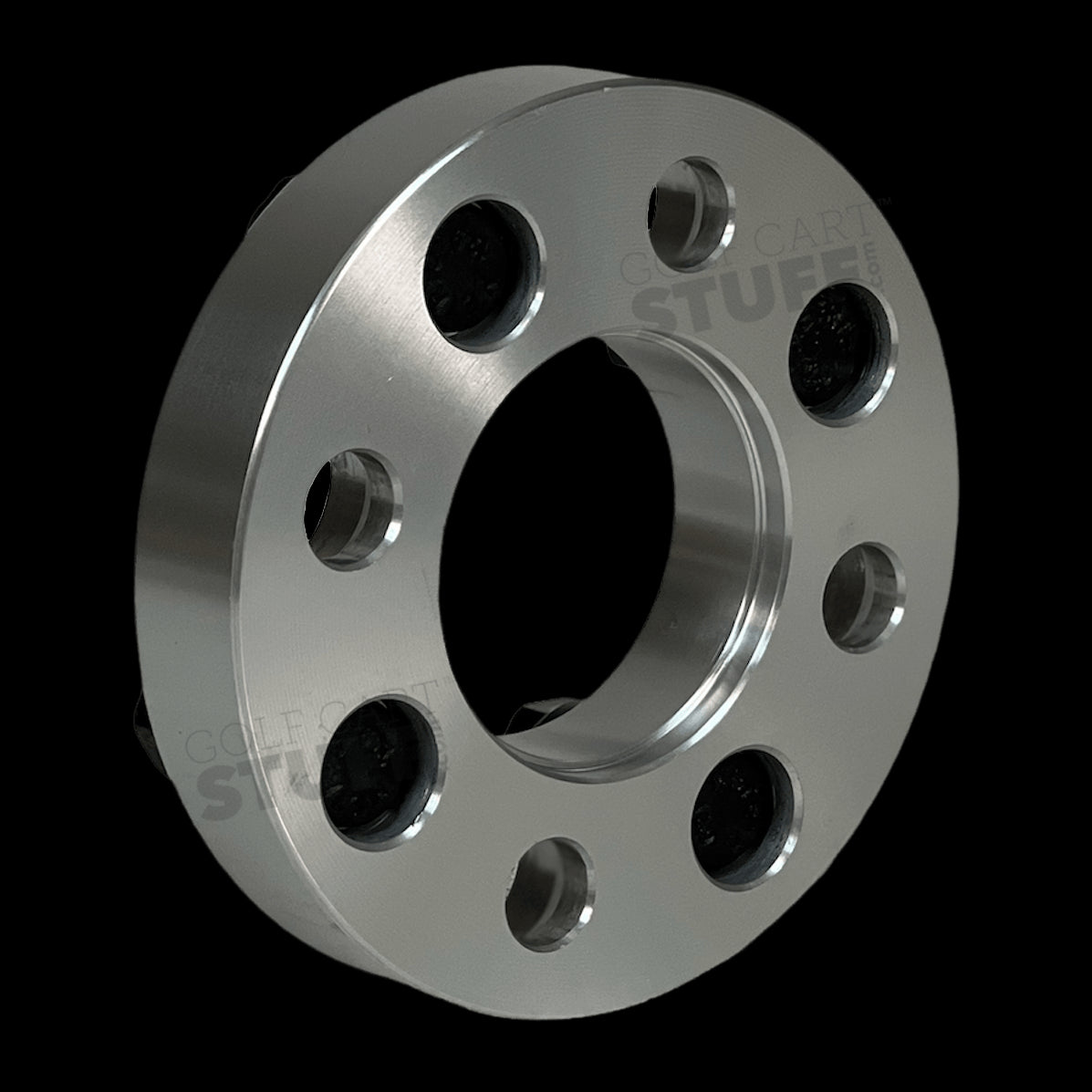 Pair of 1" Golf Cart Wheel Spacers for EZGO, Club Car, Yamaha Golf Car