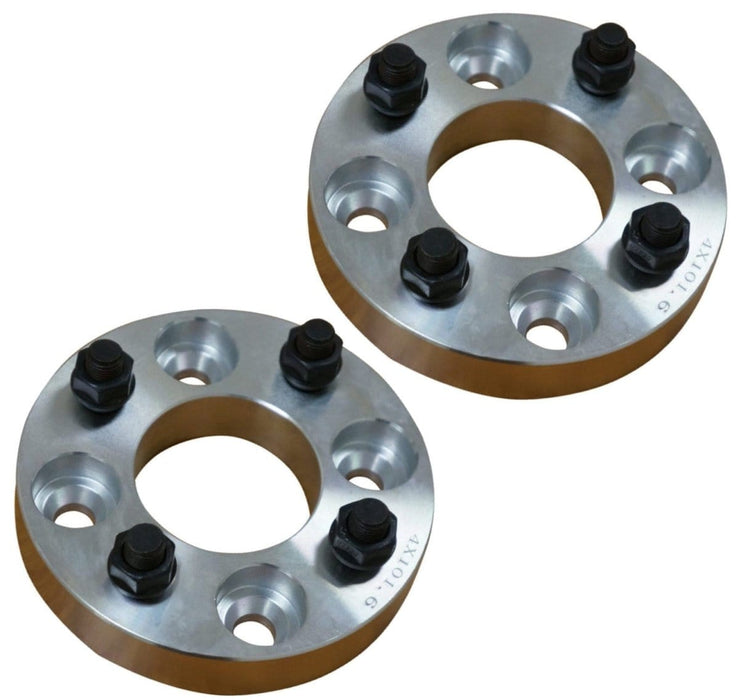 Pair of 1" Golf Cart Wheel Spacers for EZGO, Club Car, Yamaha Golf Car