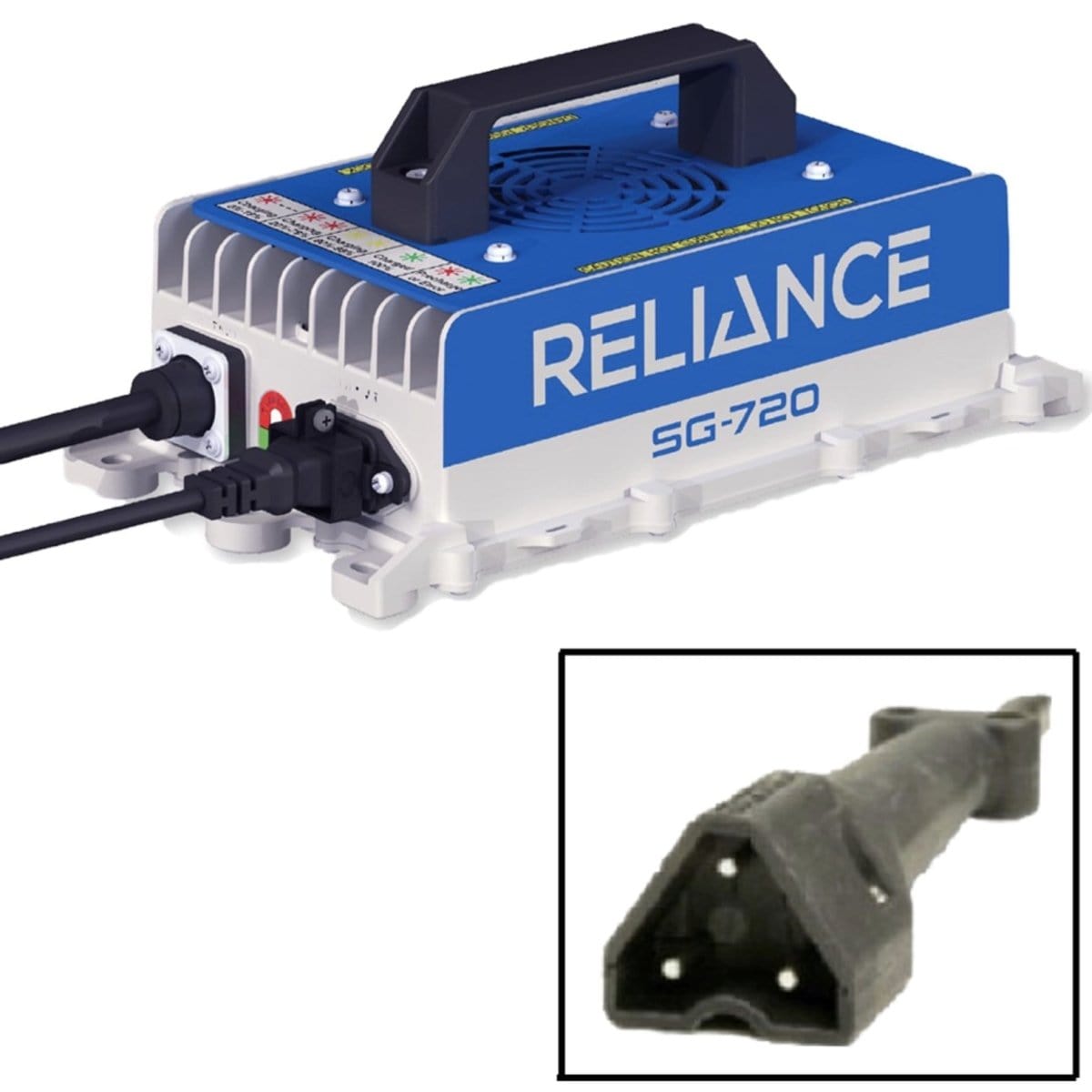 RELIANCE™ EZGO TXT / RXV Golf Cart 48 Volt Charger - GOLFCARTSTUFF.COM™