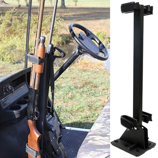 Universal Gun Rack Accessory for Club Car, EZGO, Yamaha Golf Carts - GOLFCARTSTUFF.COM™