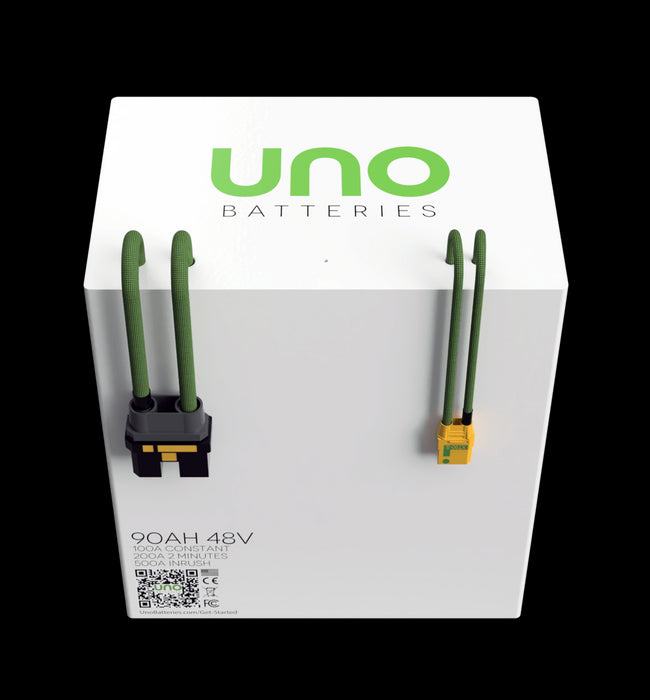 UNO™ Lithium Hybrid Golf Cart 90ah Battery / Charger Bundle - GOLFCARTSTUFF.COM™