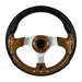 Wood Grain GTA2 Golf Cart Steering Wheel - GOLFCARTSTUFF.COM™