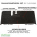 Yamaha Golf Cart Floor Mat for Drive, Drive 2, G22, and G14 - GOLFCARTSTUFF.COM™